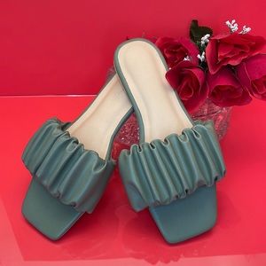 GREEN SANDALS FROM THE PHILIPPINES